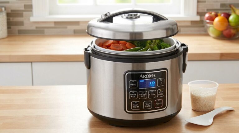 AROMA Digital Rice Cooker Review: A Reliable Multicooker for Everyday Grains and Steaming
