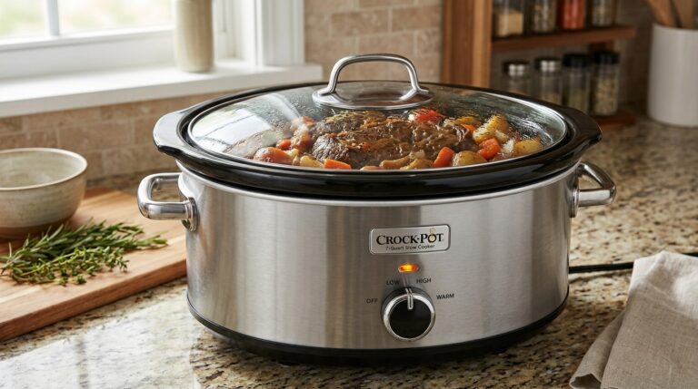 Crock-Pot 7-Quart Manual Slow Cooker: A Family-Sized Workhorse for Hands-Off Home Cooking